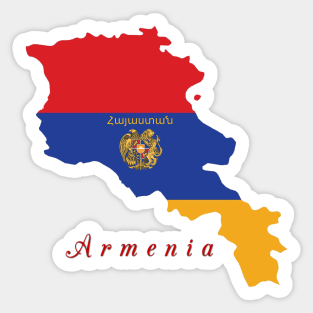 Armenian Flag Sticker